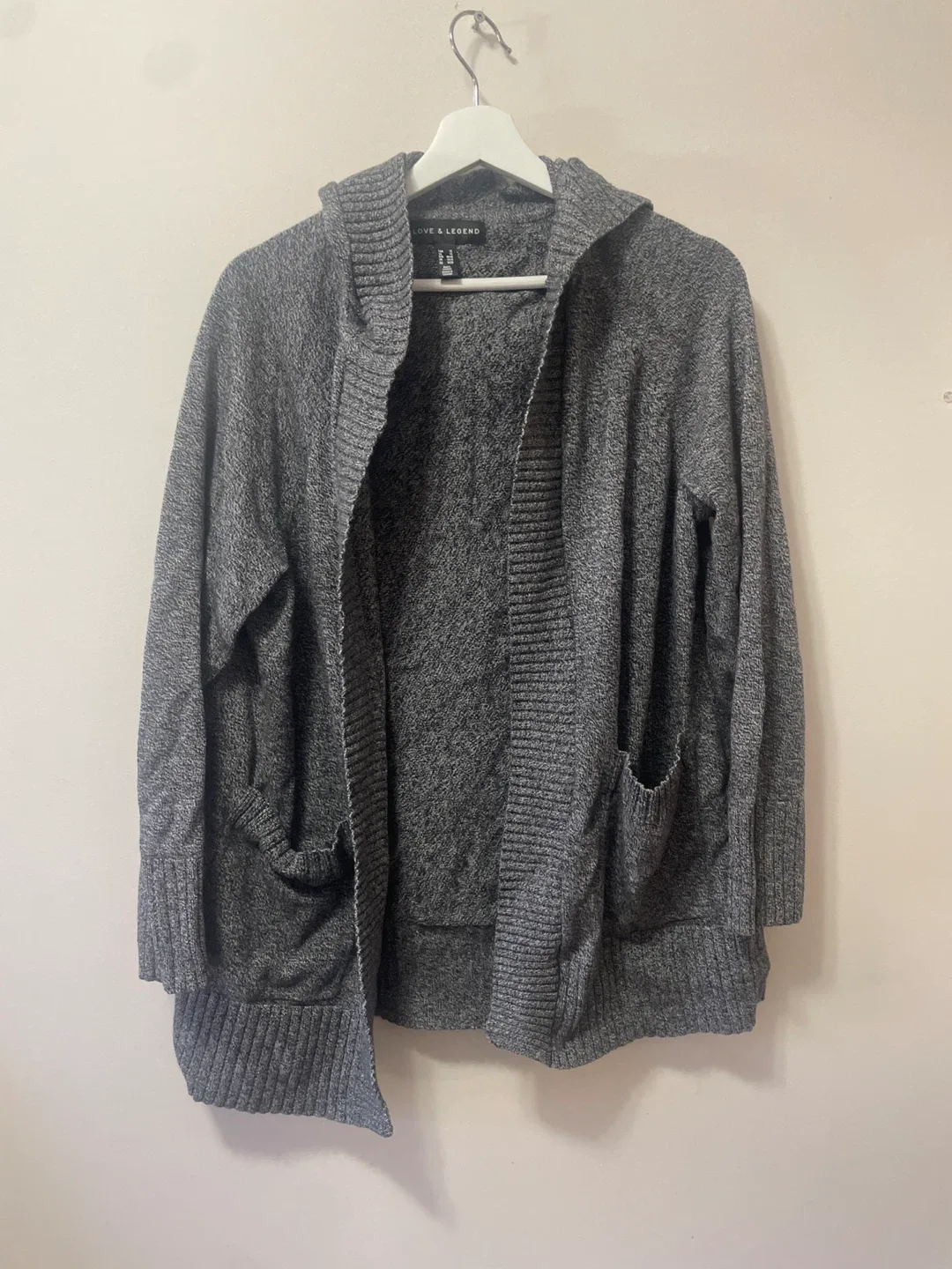 Love & Legend 1X Grey Cardigan thumbnail