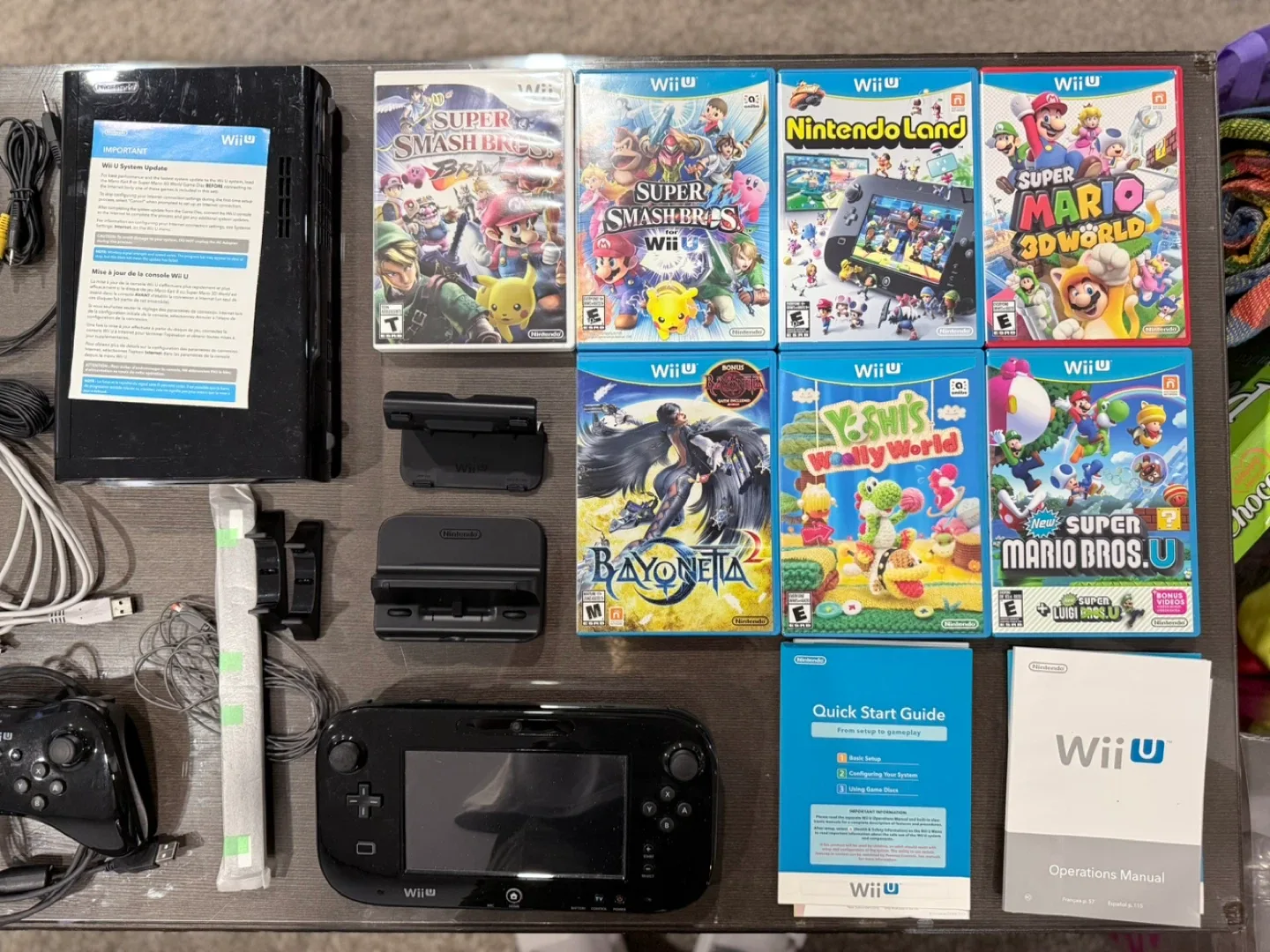 Nintendo Wii U Console Bundle with Games image indicator(4)