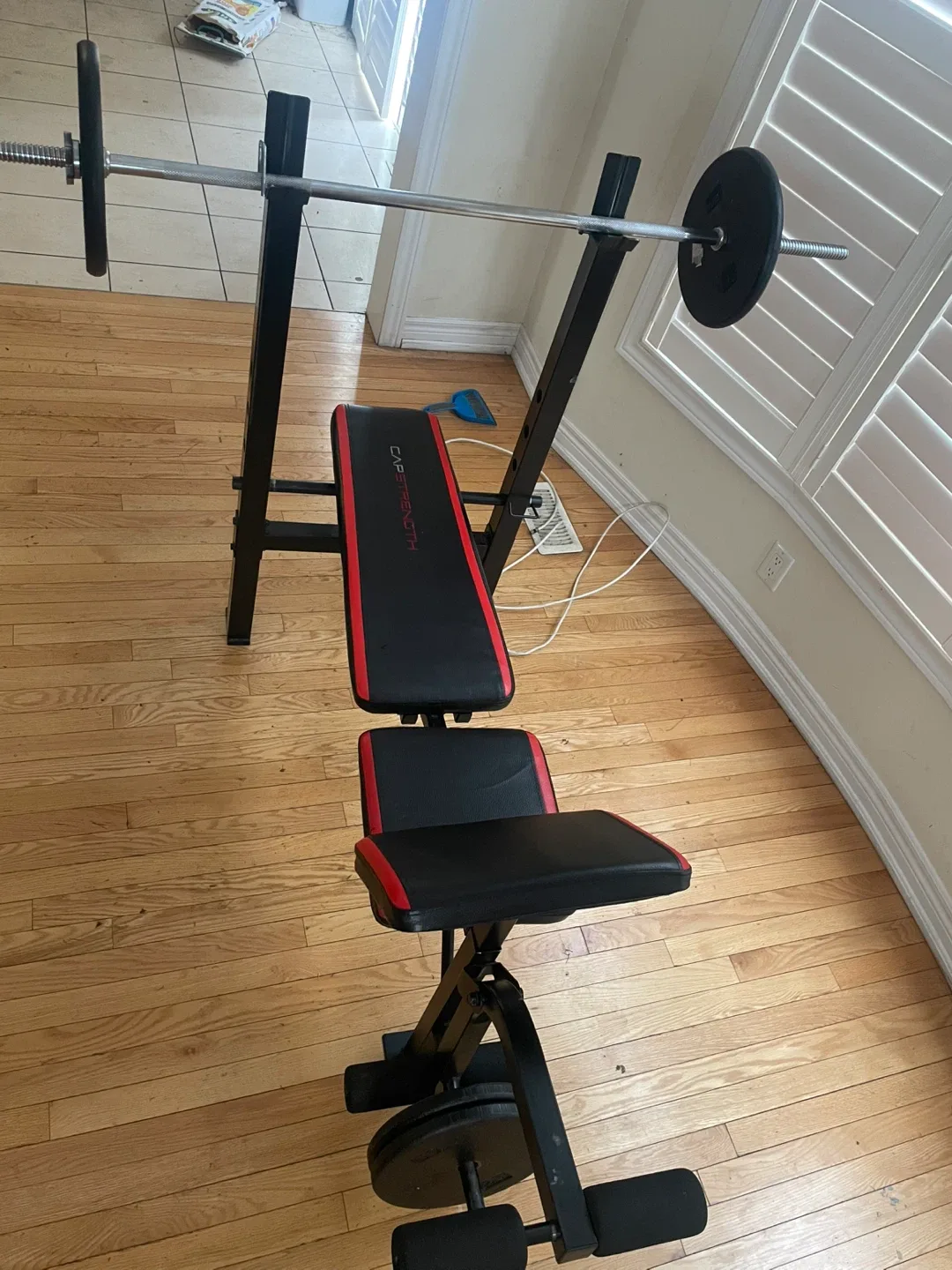 CAP Strength Weight Bench with Weights thumbnail