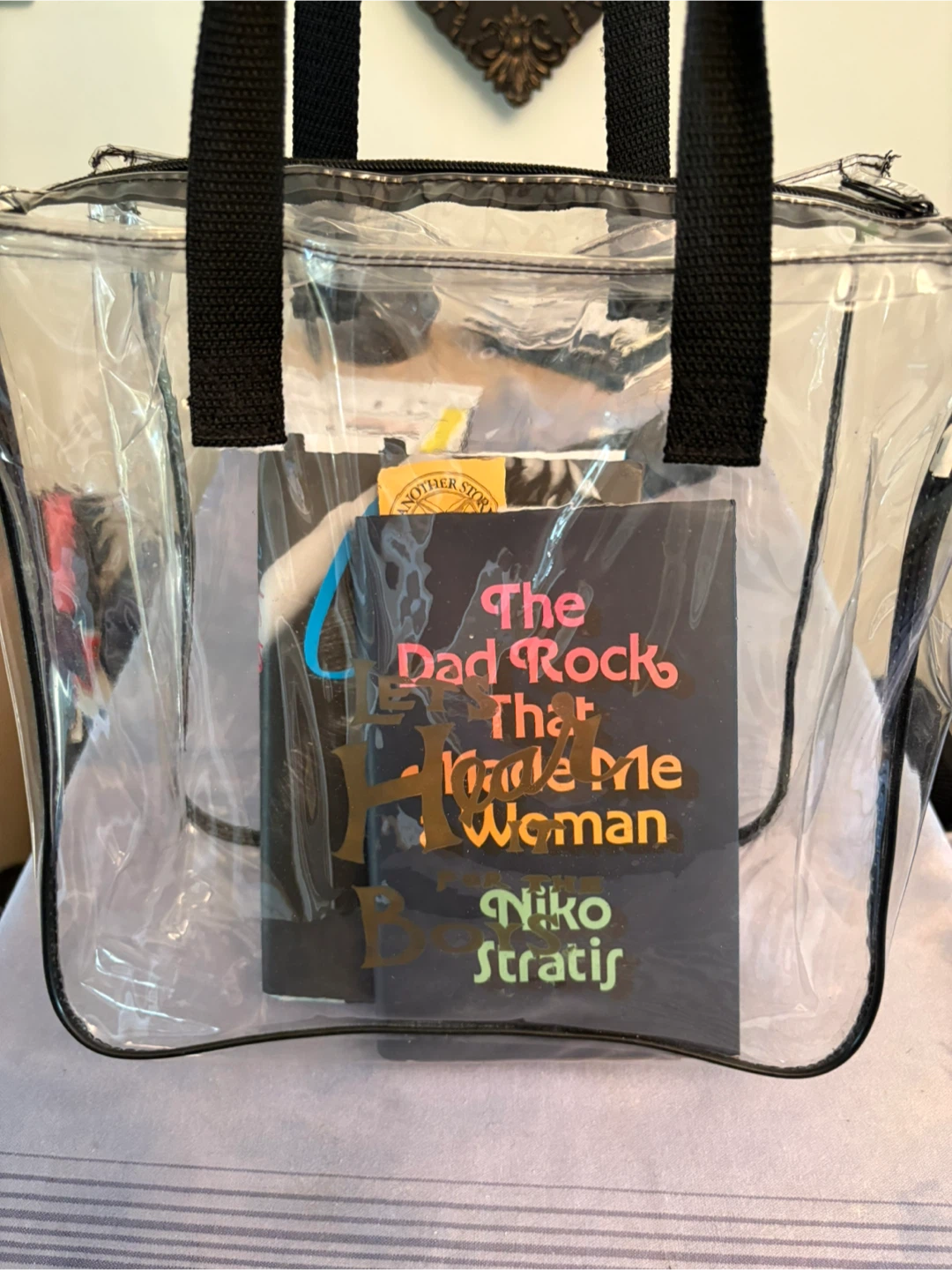 Clear Plastic Tote Bag - photo 3