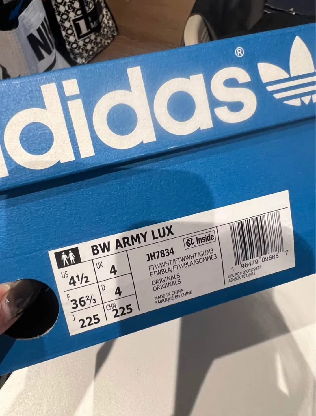 Adidas BW Army Lux Shoes - W 5.5 image indicator(2)