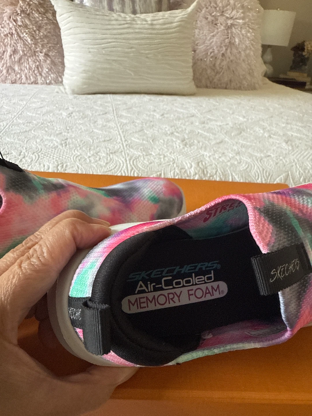 Skechers Slip-On Sneakers Tie-Dye For Girls - photo 3