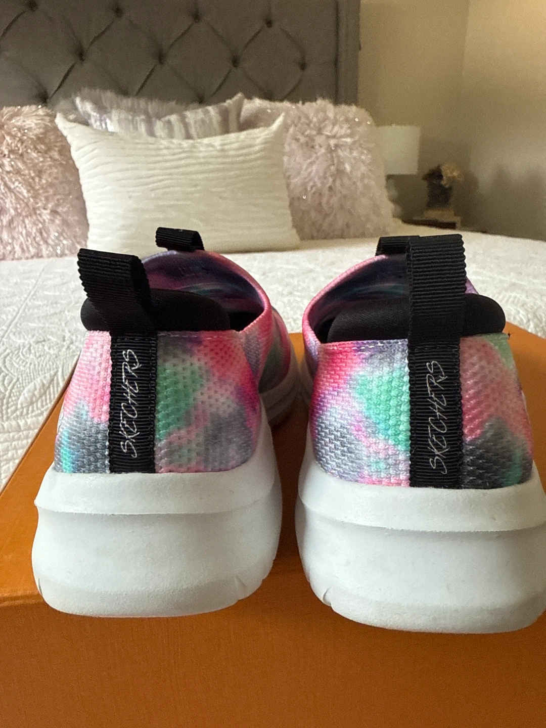 Skechers Slip-On Sneakers Tie-Dye For Girls - photo 2