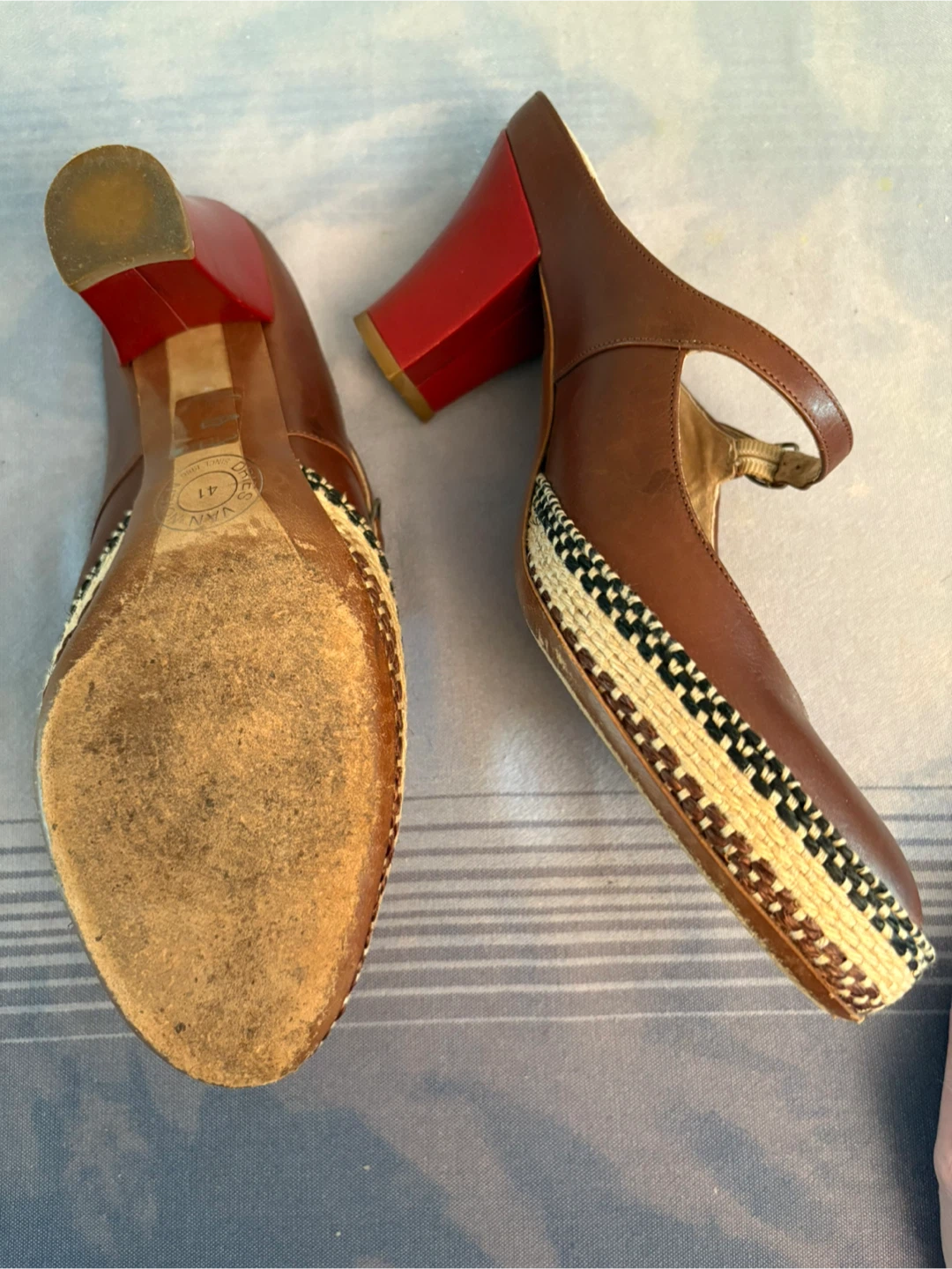 Dries Van Noten Brown Leather Heels - Size 41 - photo 2