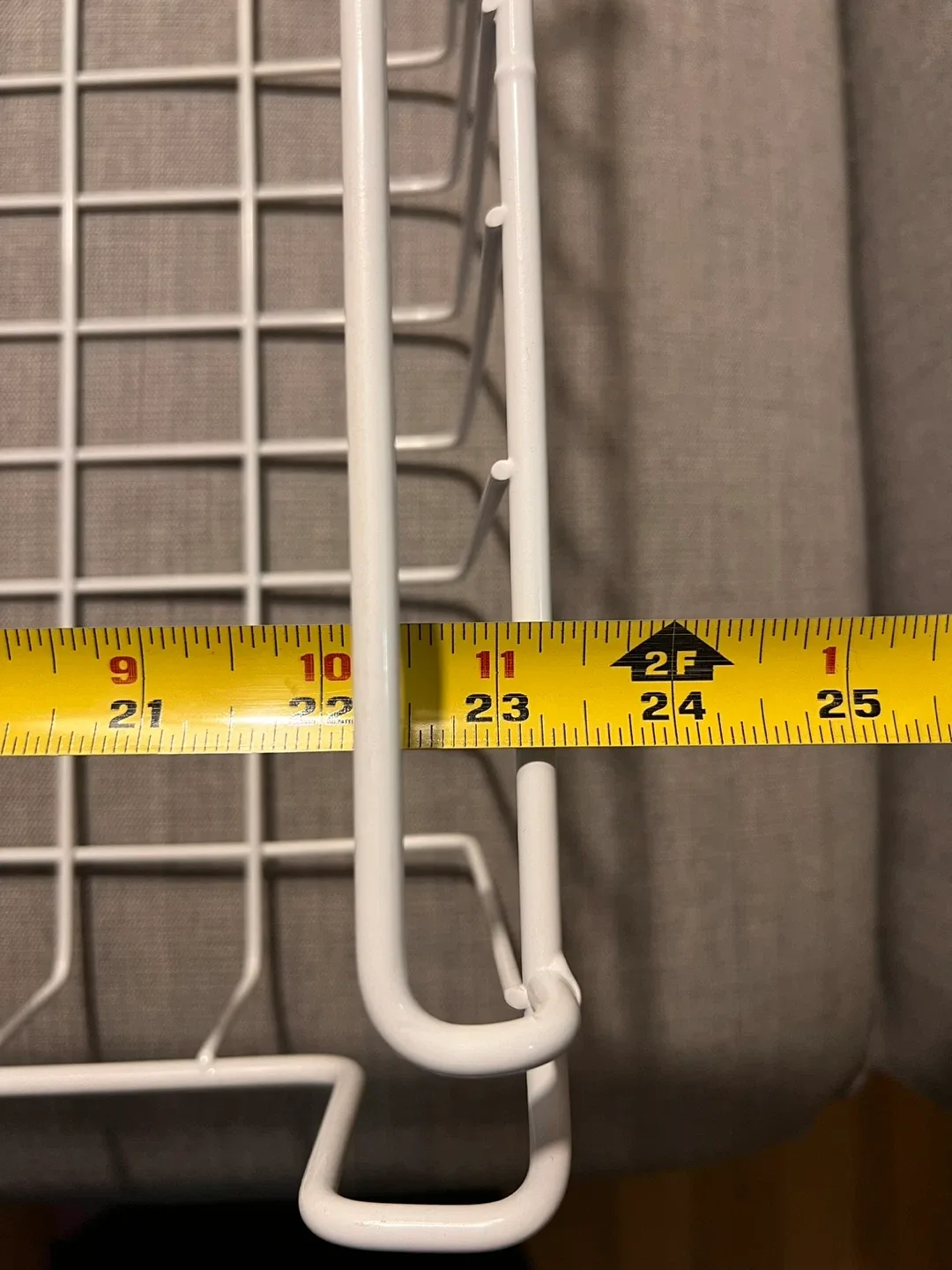 White Wire Storage Basket image indicator(3)