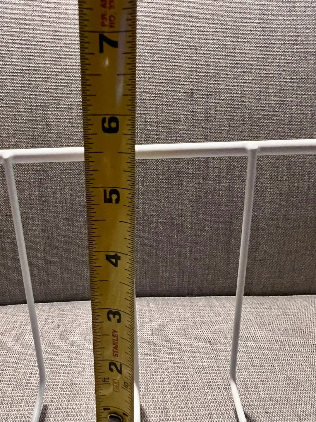 White Wire Storage Basket image indicator(5)