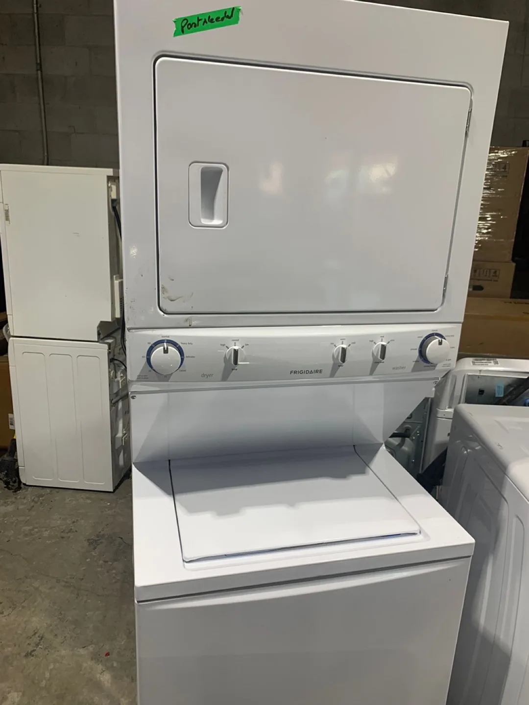 Frigidaire Washer and Dryer Stackable Unit thumbnail