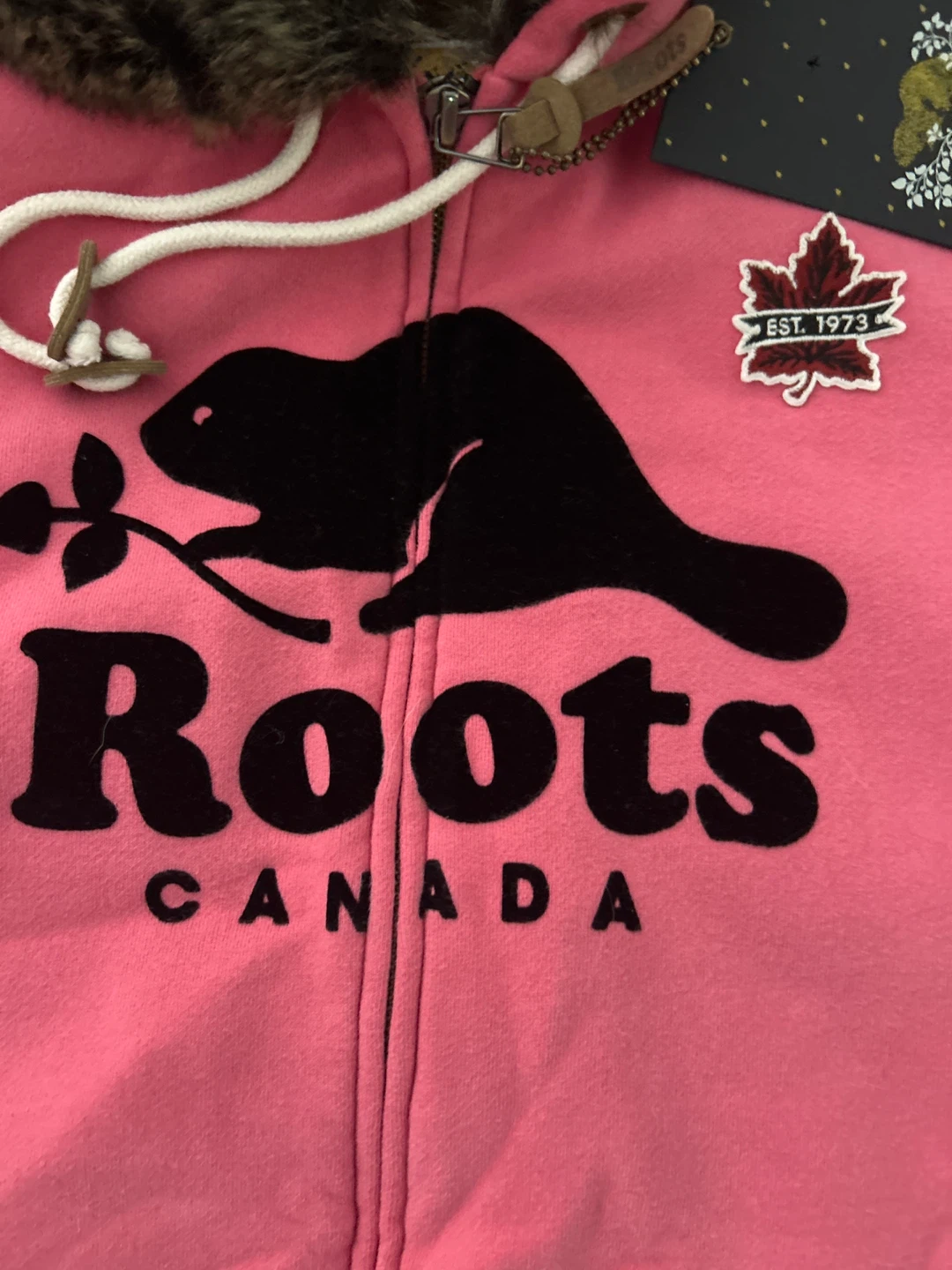 Roots Heritage Fur Beaver Hoody - Rapture Rose - L/G - photo 3