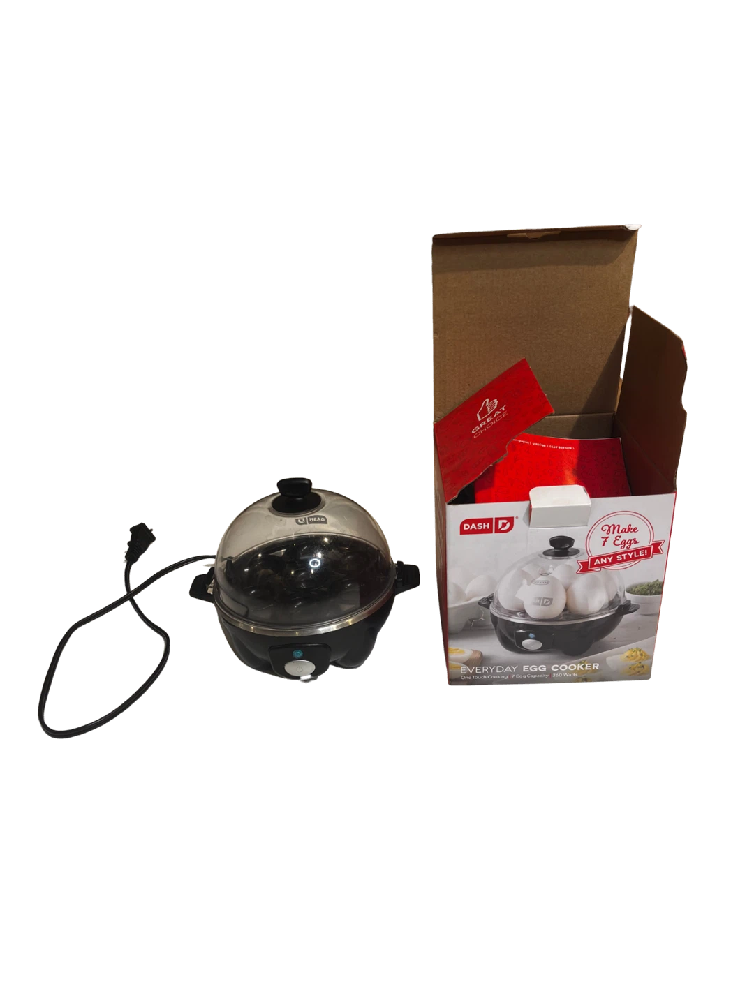 DASH Everyday Egg Cooker - Black