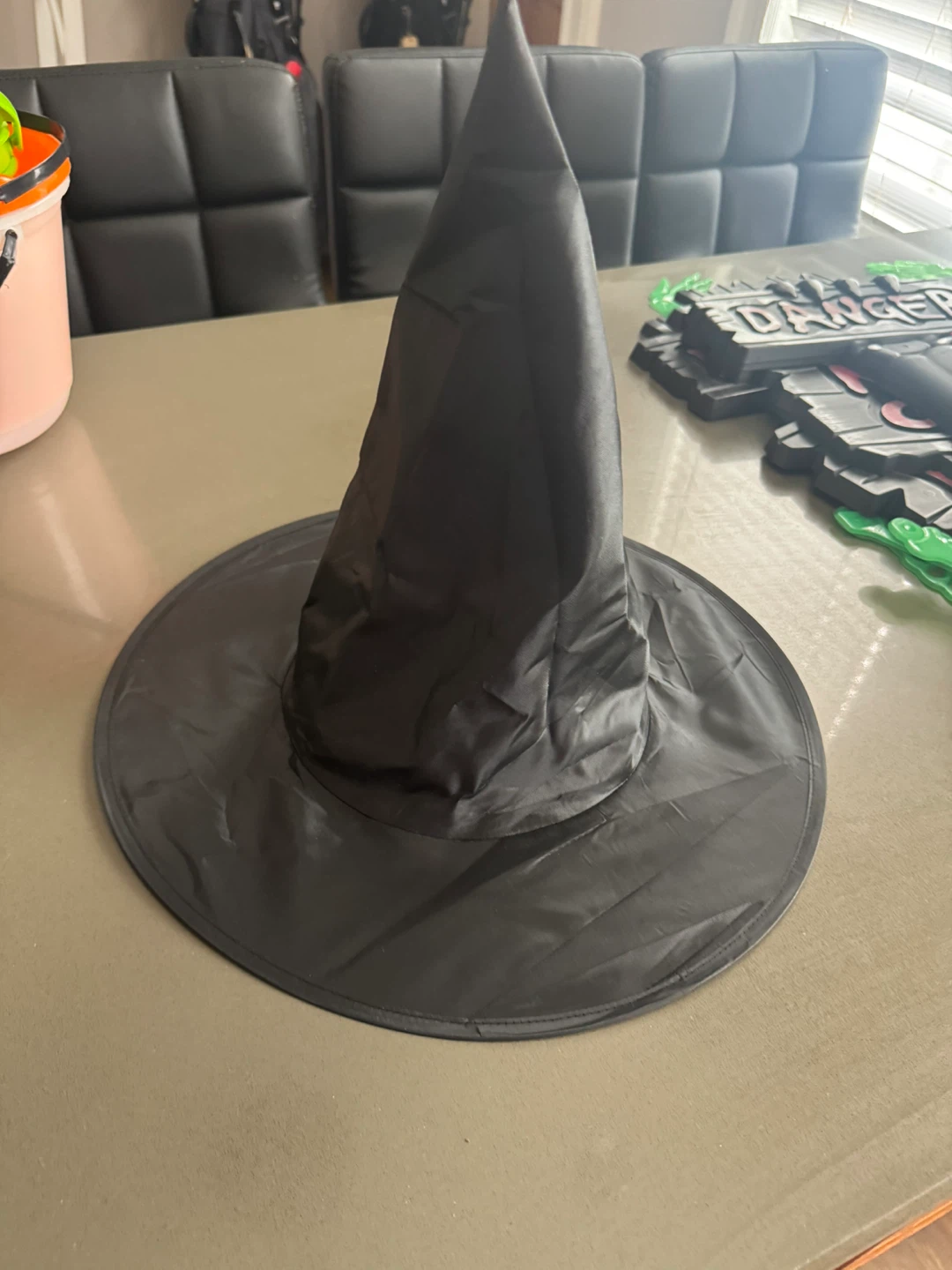 Black Witch Hat - Halloween Costume Accessory