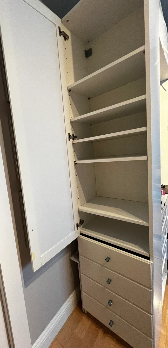 Ikea Pax Wardrobe (50cm w x 38cm d x 237cm h) - photo 2