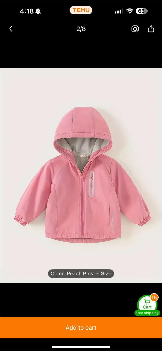Black Boys' Jacket | Size 12–24 Months | Dave & Bella image indicator(2)