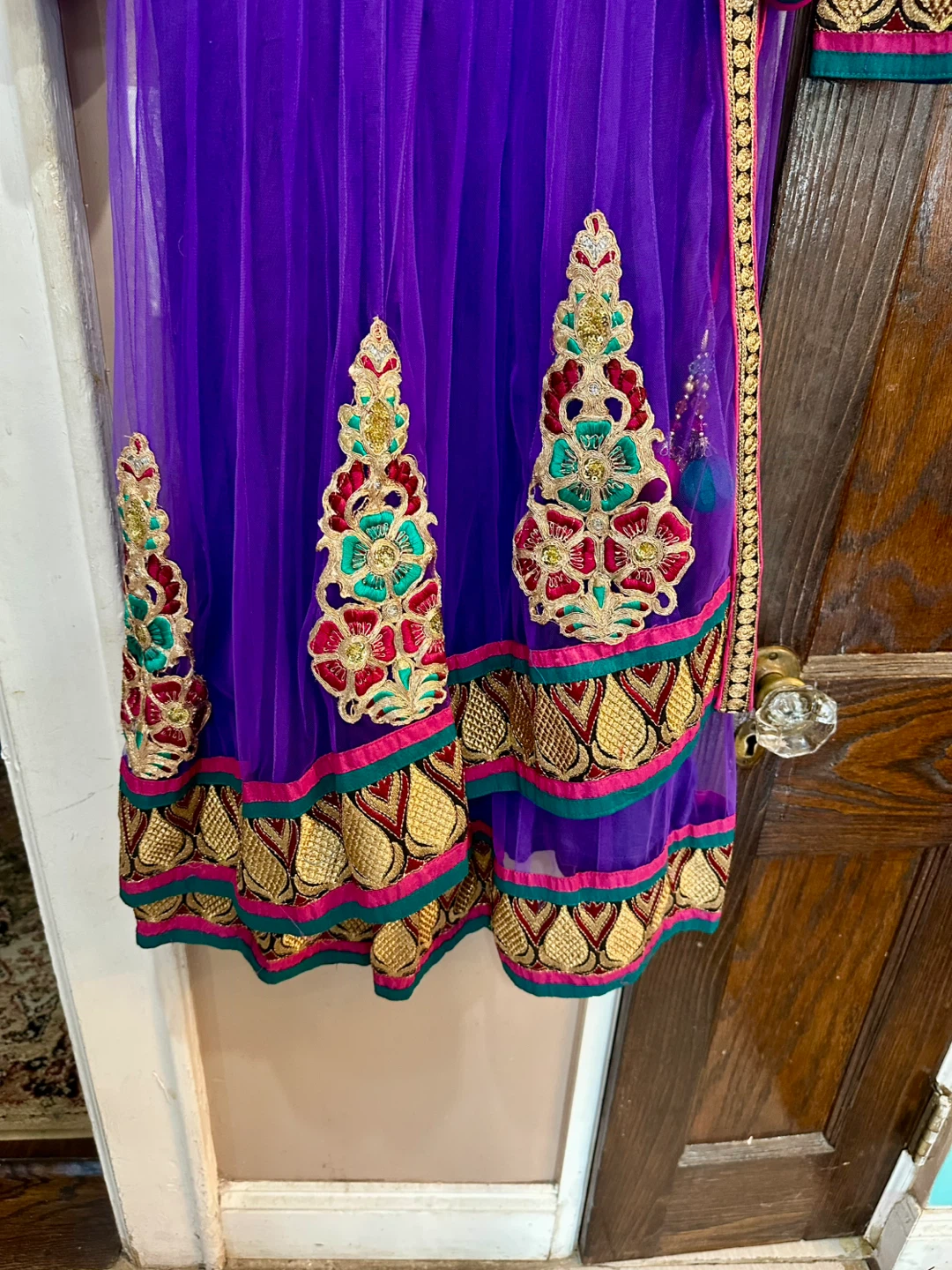 Purple Indian Dress Size 38 - photo 5