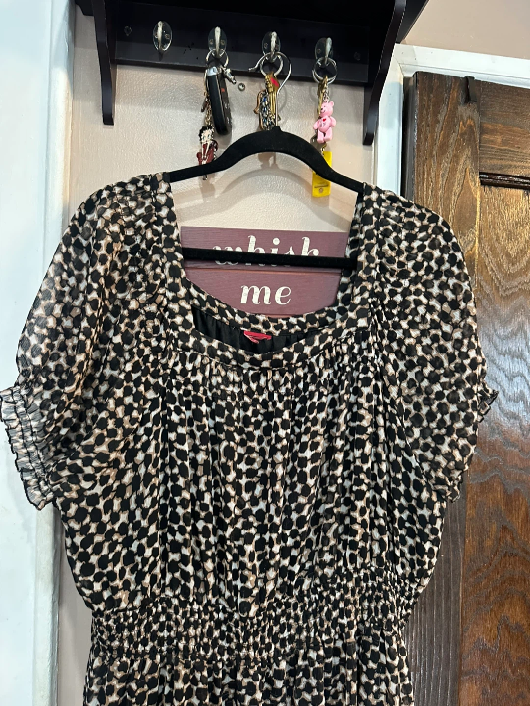 Spotted Print Dress - photo 2
