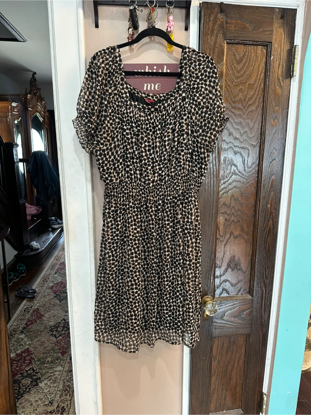 Spotted Print Dress
