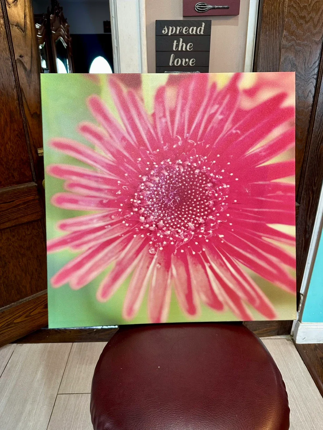 Floral Canvas Wall Art 24 inches thumbnail