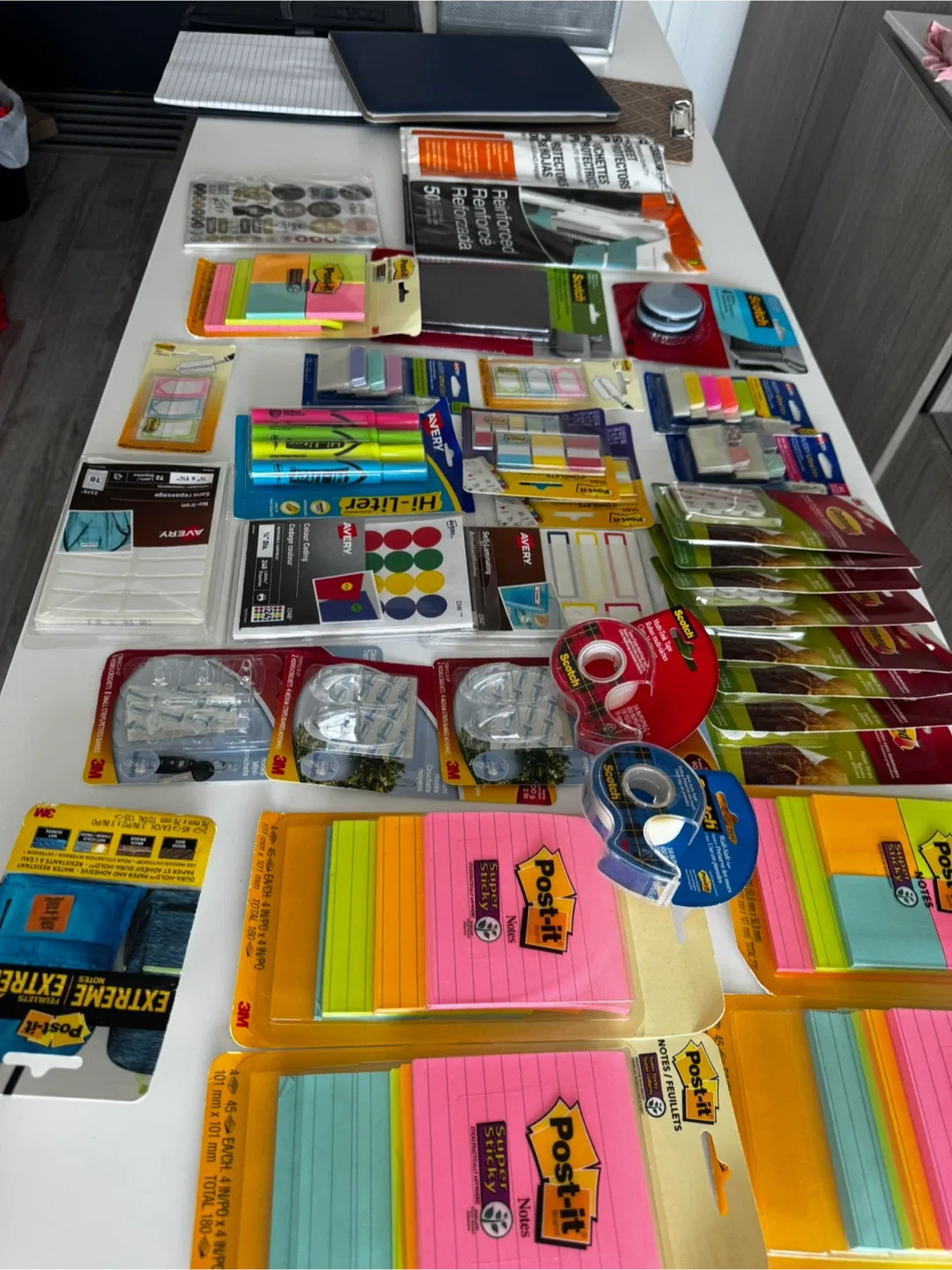 A Large Box of NEW Back to School / Office Supplies thumbnail