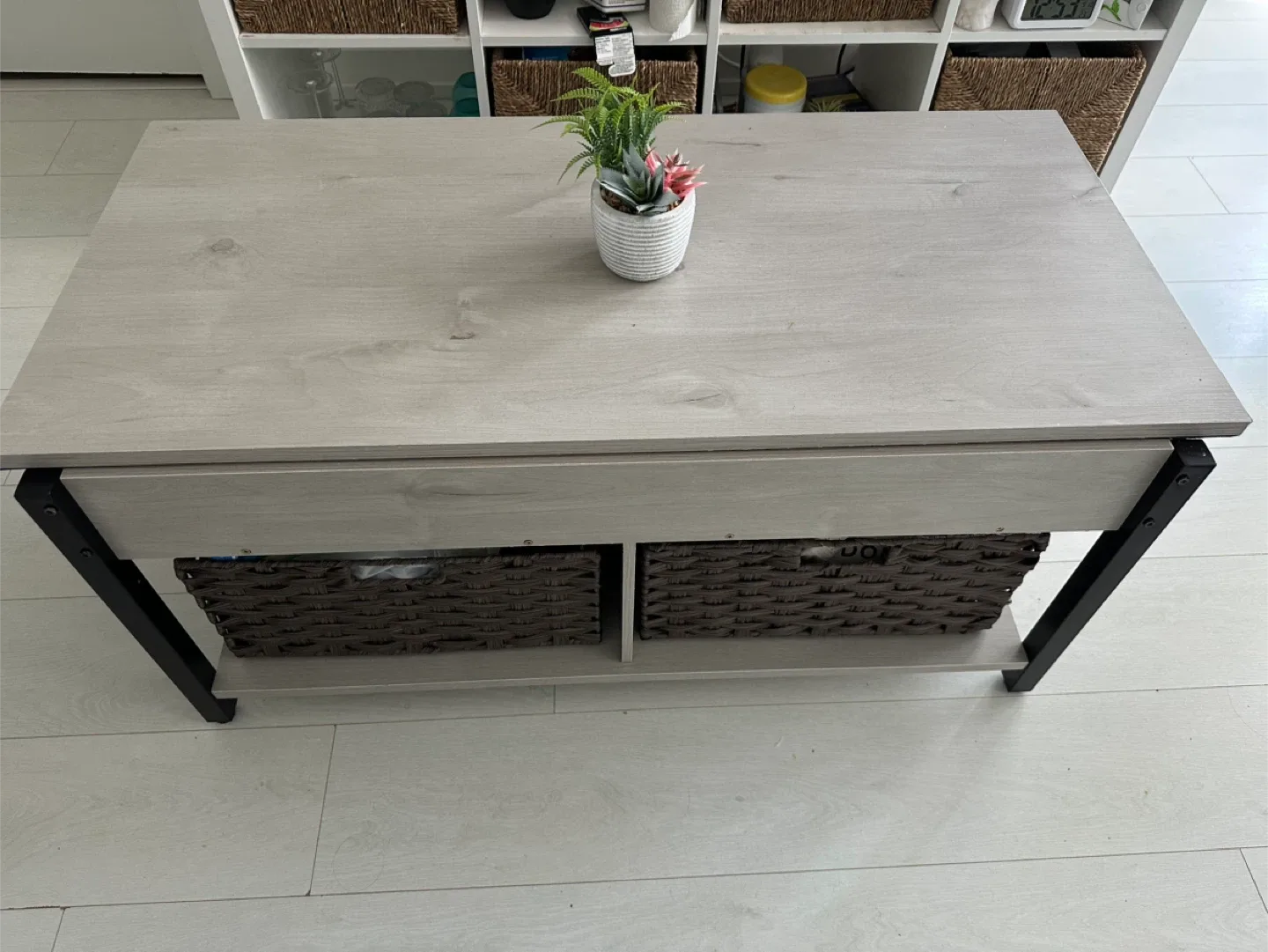 Natural Oak Lift Top Coffee Table (sale)only genuine buyers thumbnail