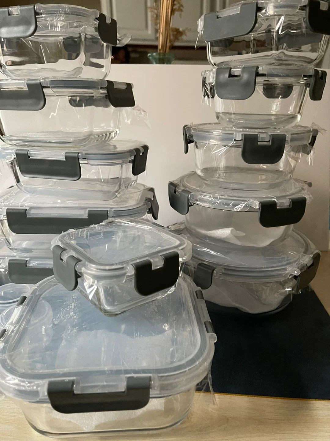 36pcs- Leakproof Glass Food Storage Containers Set (orig. 55) image indicator(7)