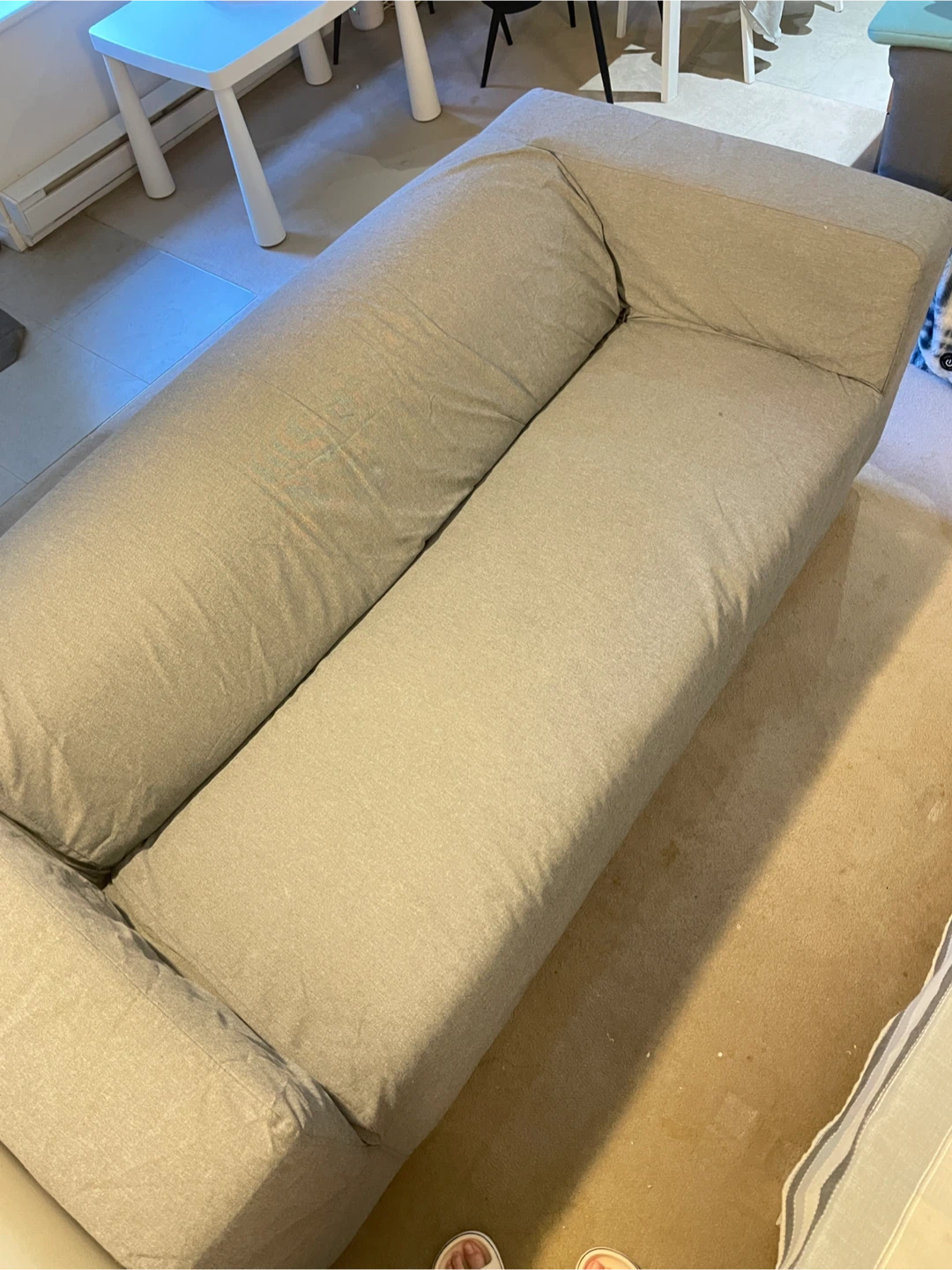 IKEA KLIPPAN  Sofa – Gray, Great Condition - photo 4