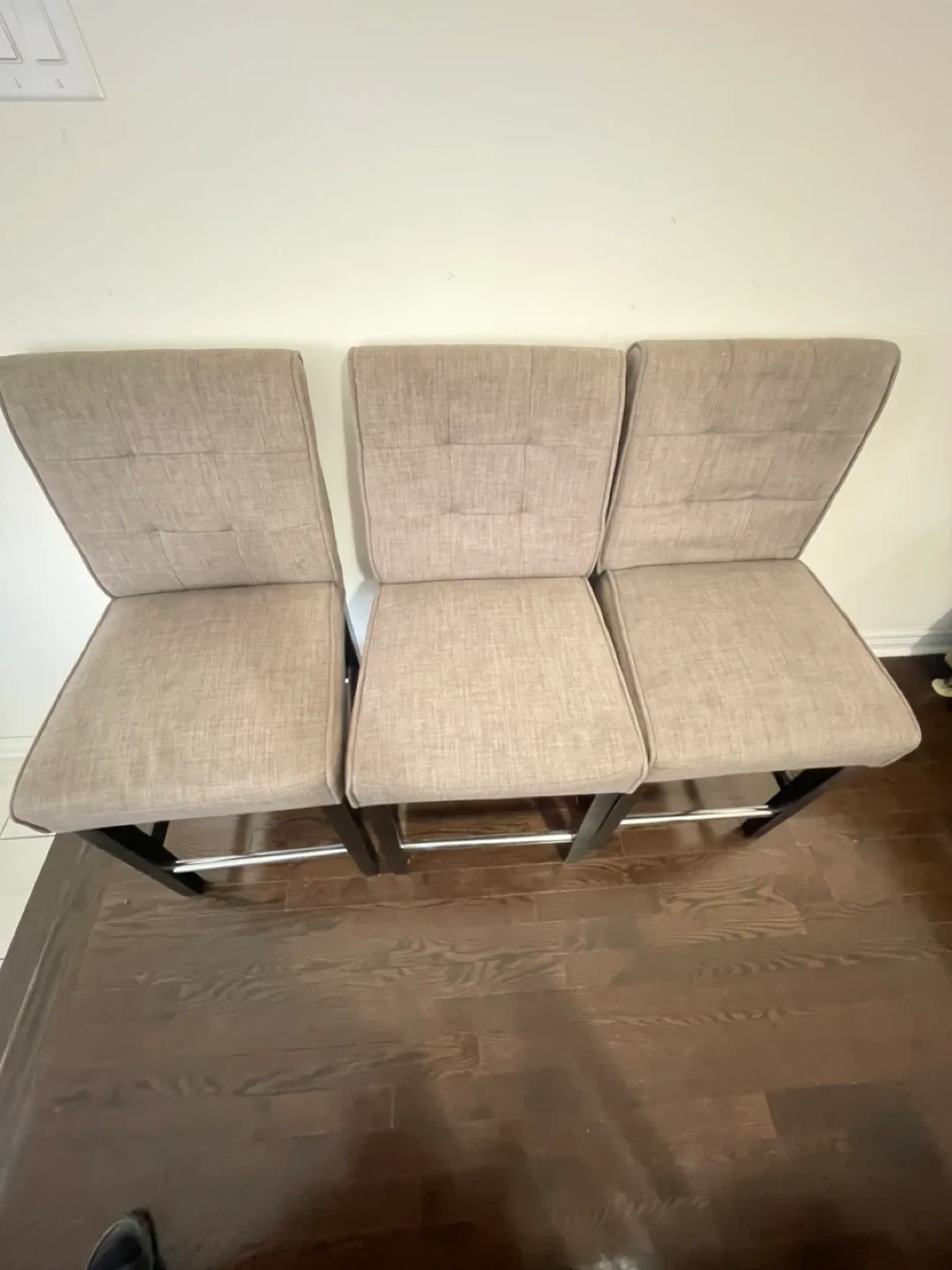 Set of 3 Bar Stools - Great Condition! image indicator(7)