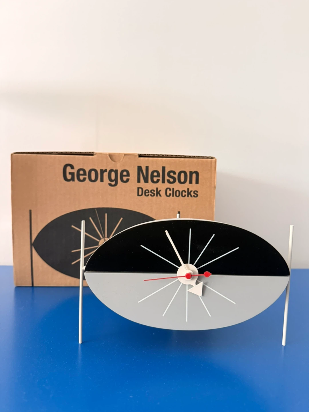 George Nelson Watermelon Desk Clock – Vitra (2004, discontinued)