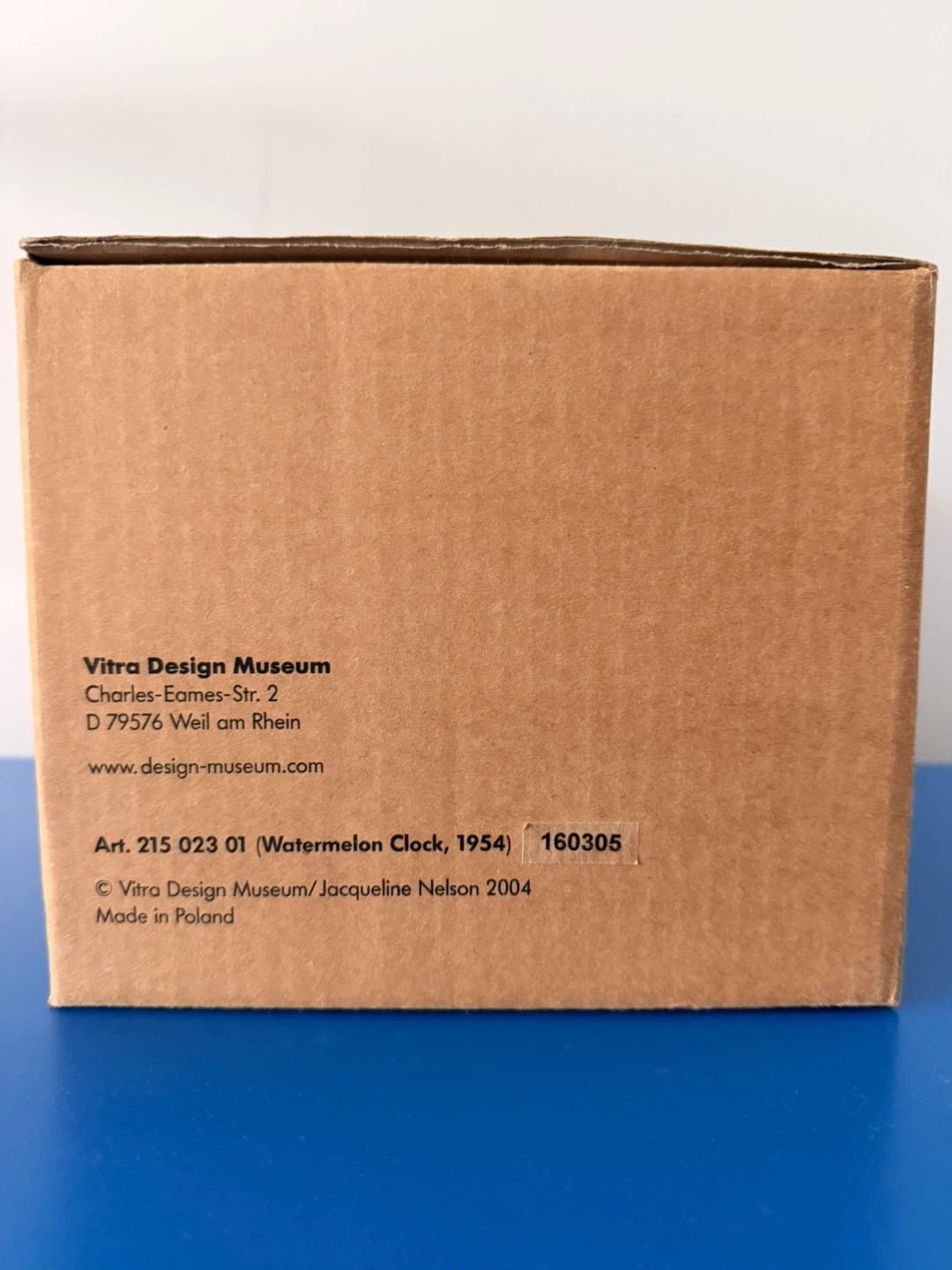 George Nelson Watermelon Desk Clock – Vitra (2004, discontinued) - photo 3