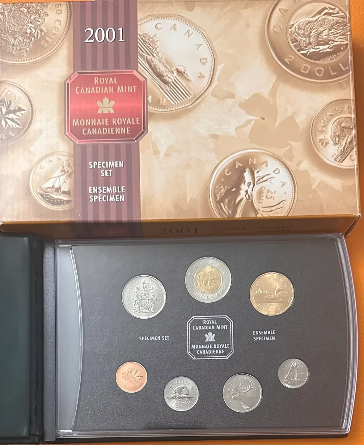 Royal Canadian Mint 2001 Specimen Set thumbnail