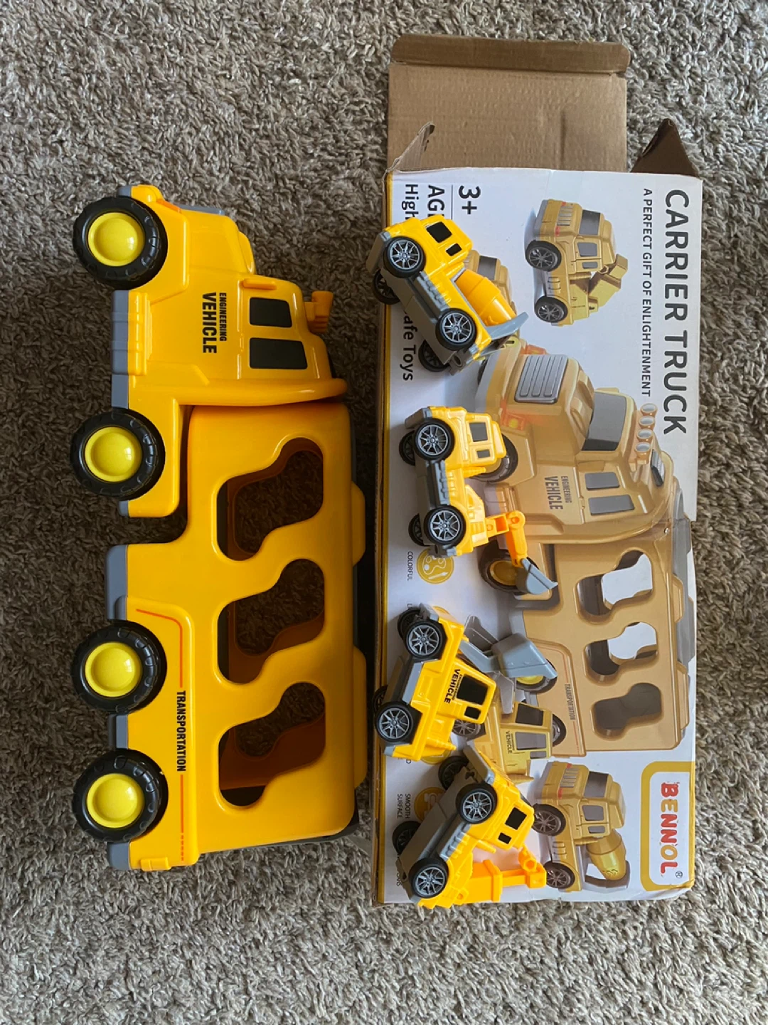 Bennol Carrier Truck Toy for Ages 3+ - photo 2