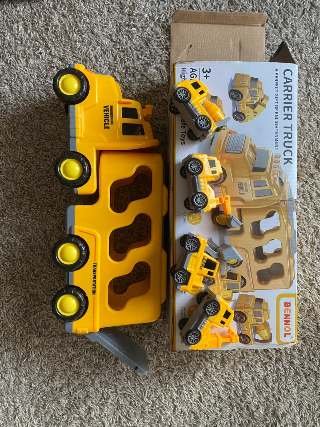Bennol Carrier Truck Toy for Ages 3+ - photo 3