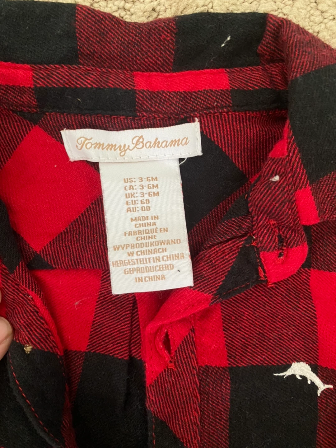 Tommy Bahama Baby Outfit (3-6M)