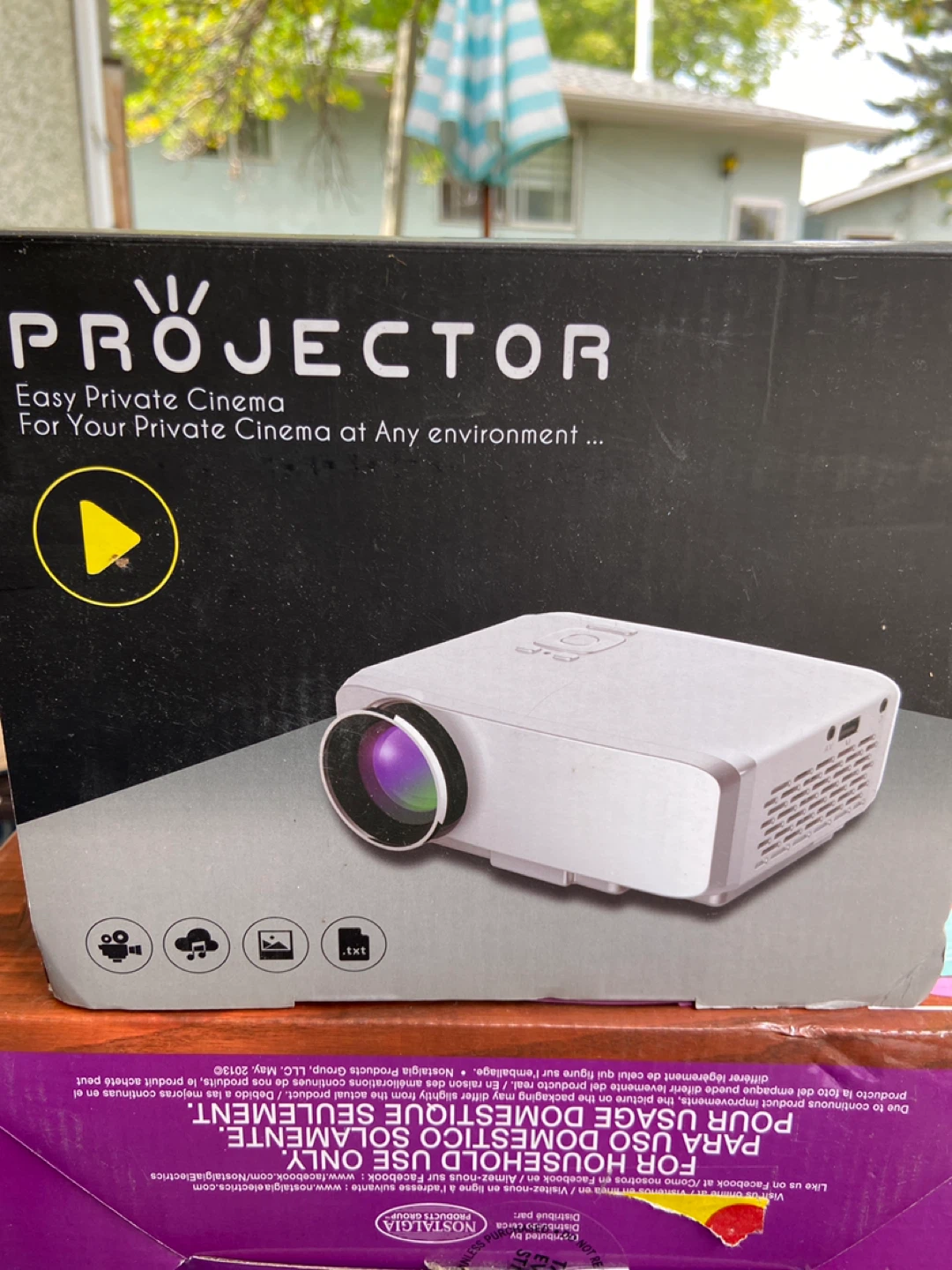 Easy Private Cinema Projector GP9S