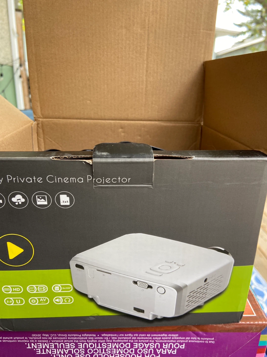 Easy Private Cinema Projector GP9S - photo 4