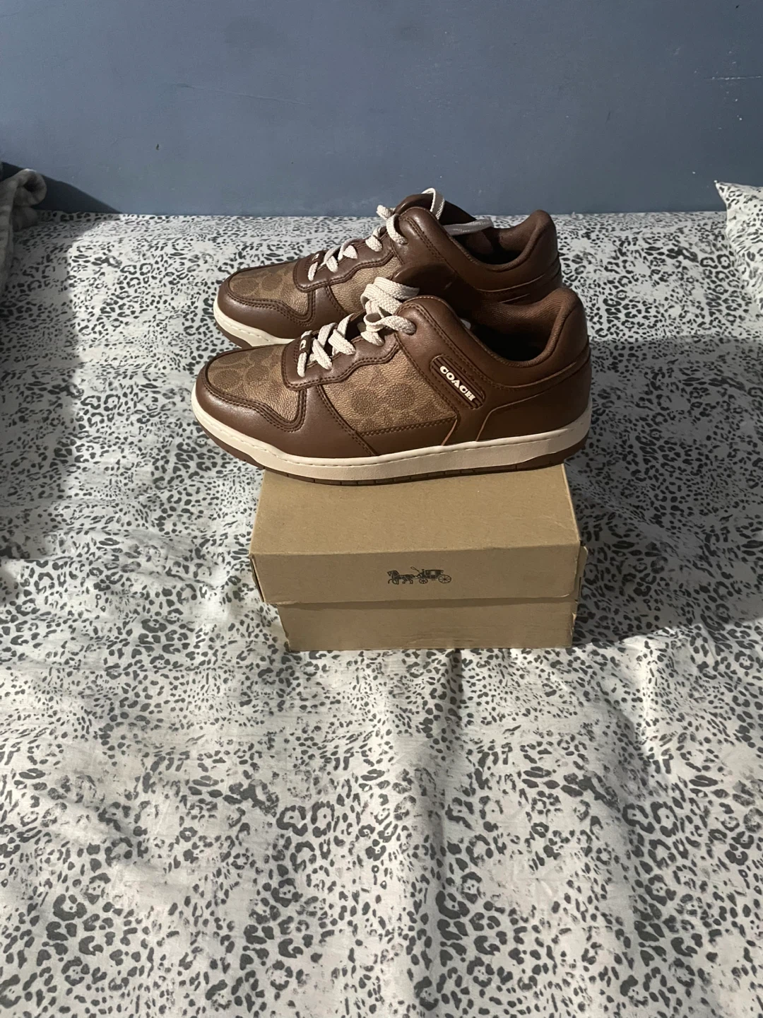 Coach Leather Sneakers - photo 4