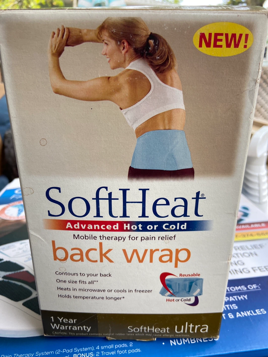 New SoftHeat Back Wrap - Advanced Hot or Cold Therapy