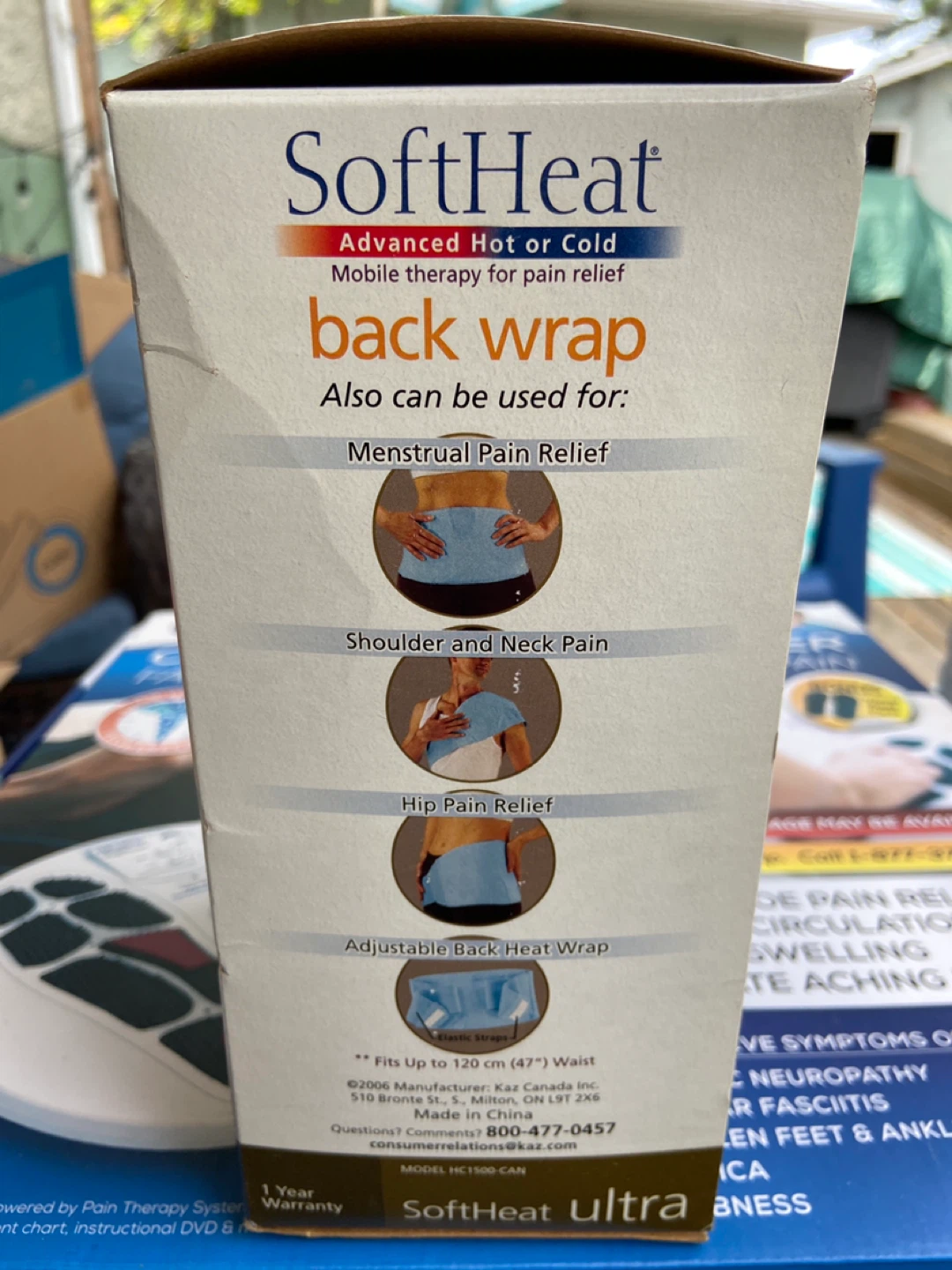 New SoftHeat Back Wrap - Advanced Hot or Cold Therapy - photo 2