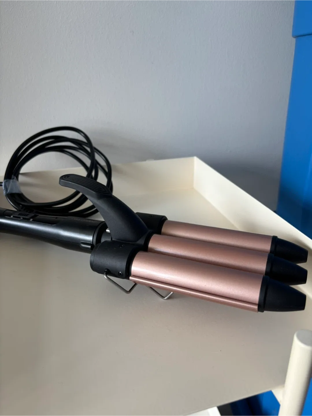 3 Barrel Curling Iron Wand Crimper Tool 1 Inch (Like New) thumbnail