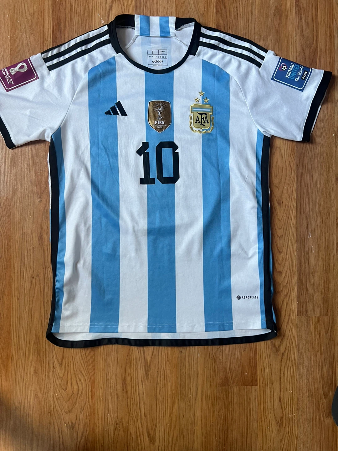 Adidas Messi Argentina Jersey - Size L