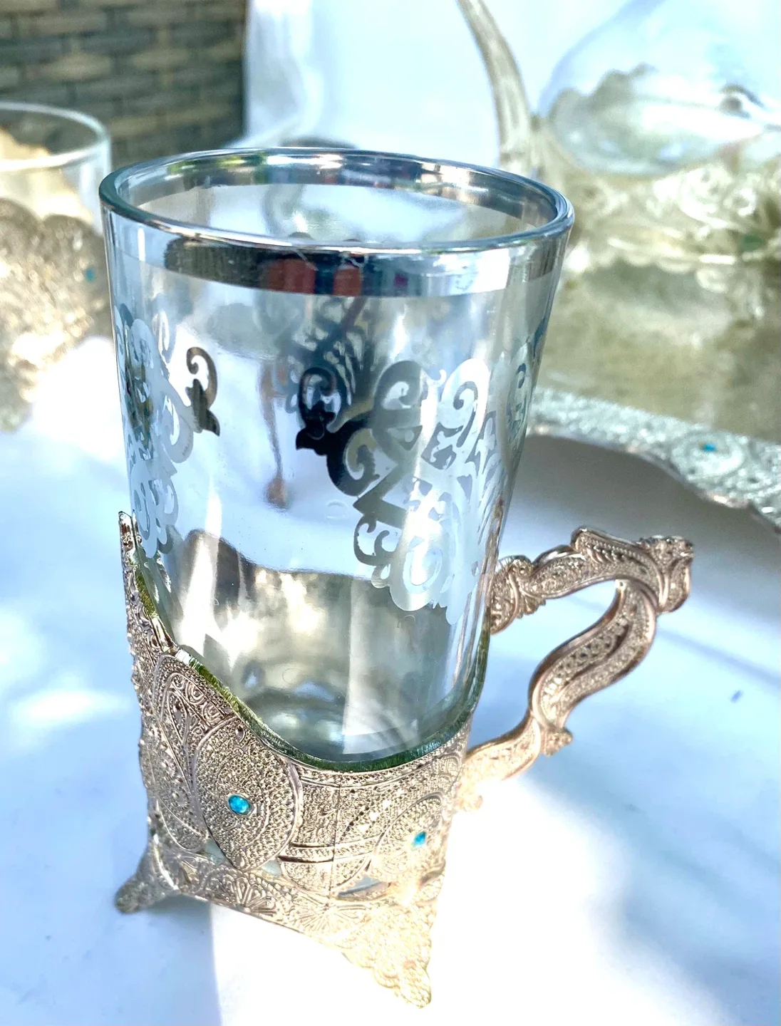 Moroccan tea set image indicator(4)