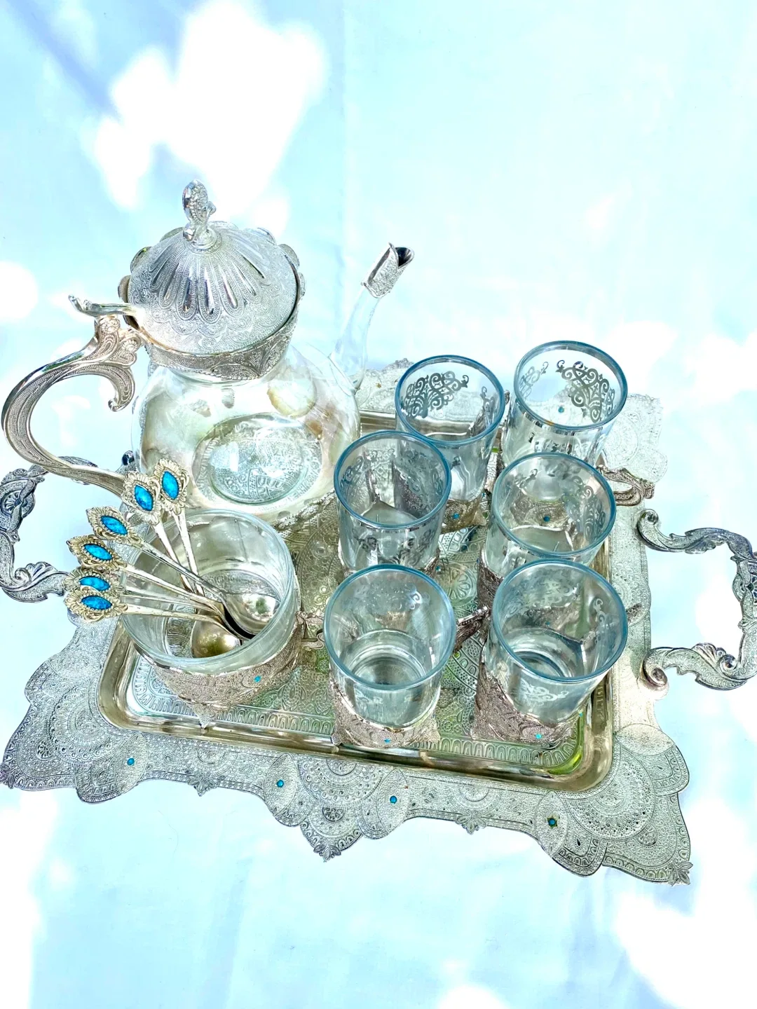 Moroccan tea set image indicator(2)