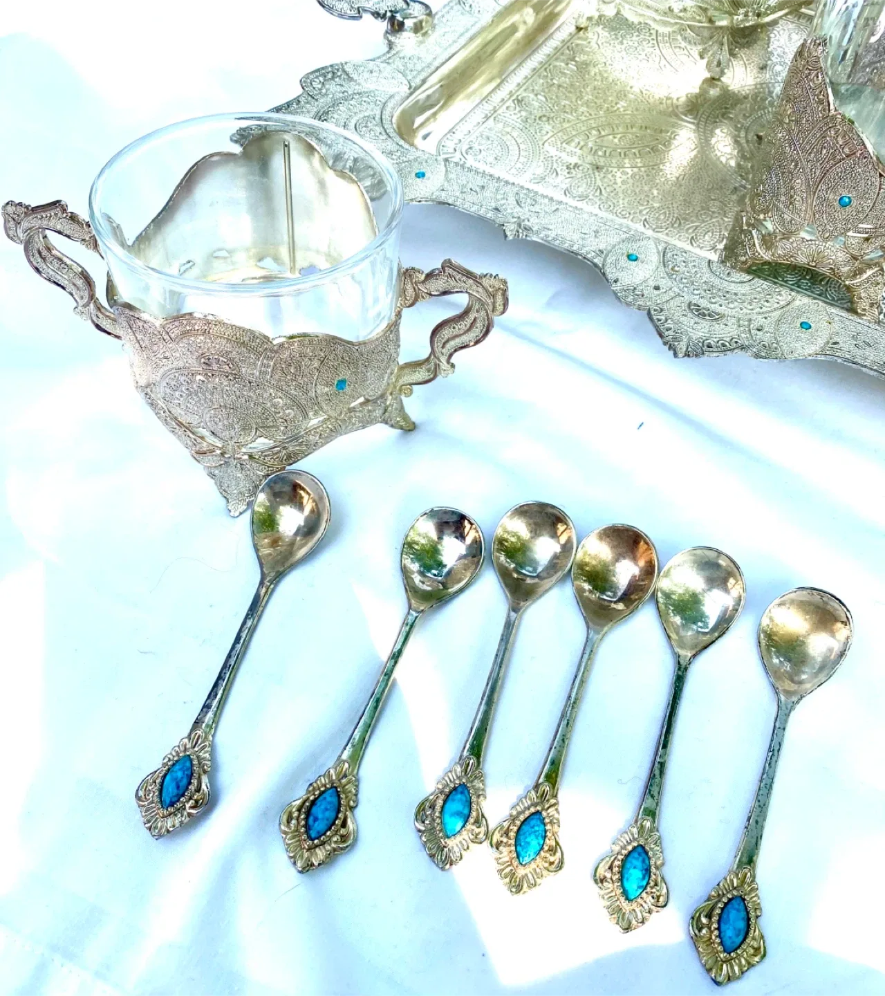 Moroccan tea set image indicator(3)