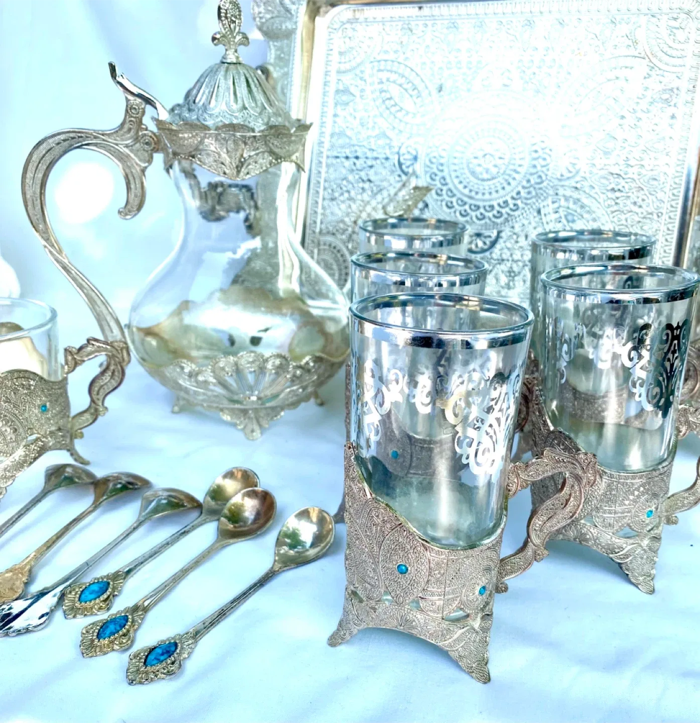 Moroccan tea set image indicator(7)