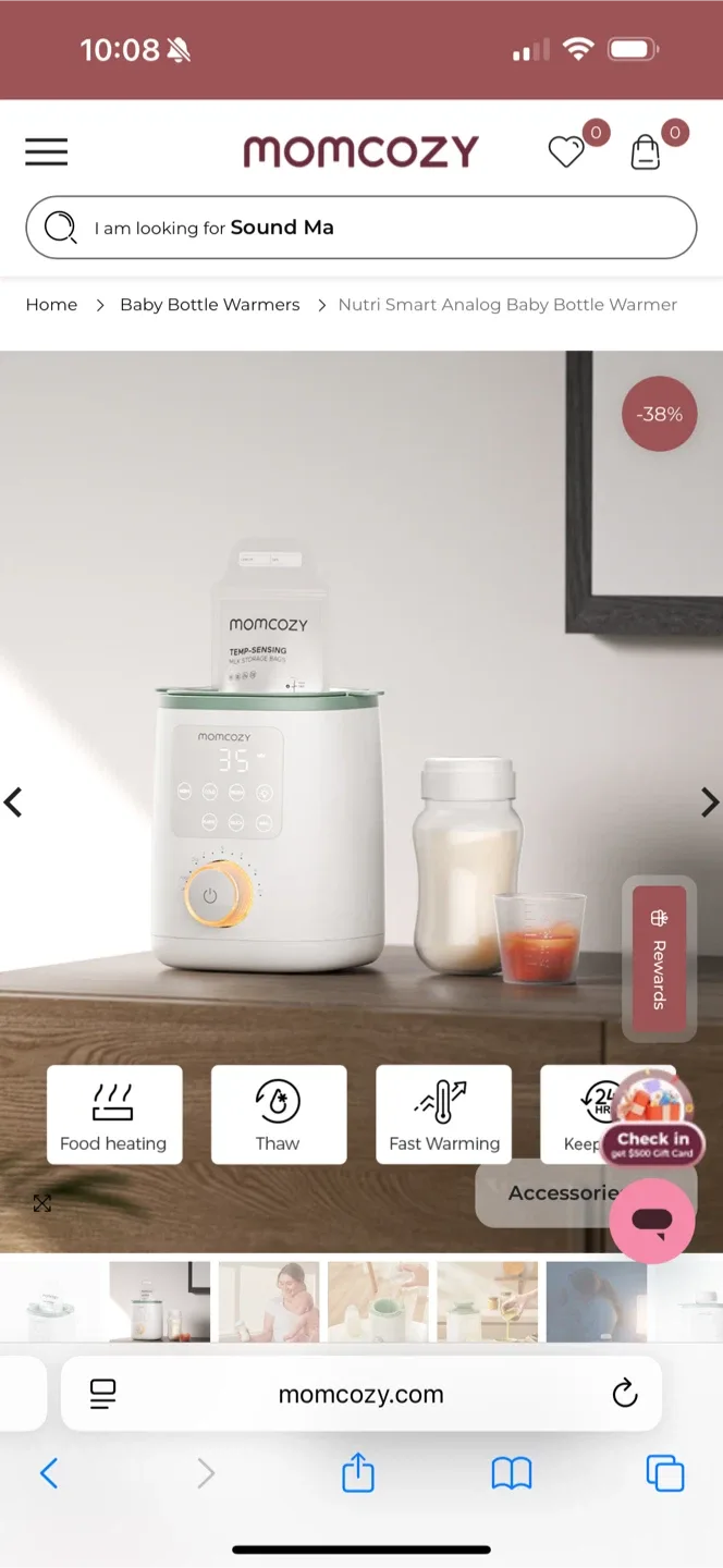 Momcozy Nutri Smart Analog Baby Bottle Warmer image indicator(2)