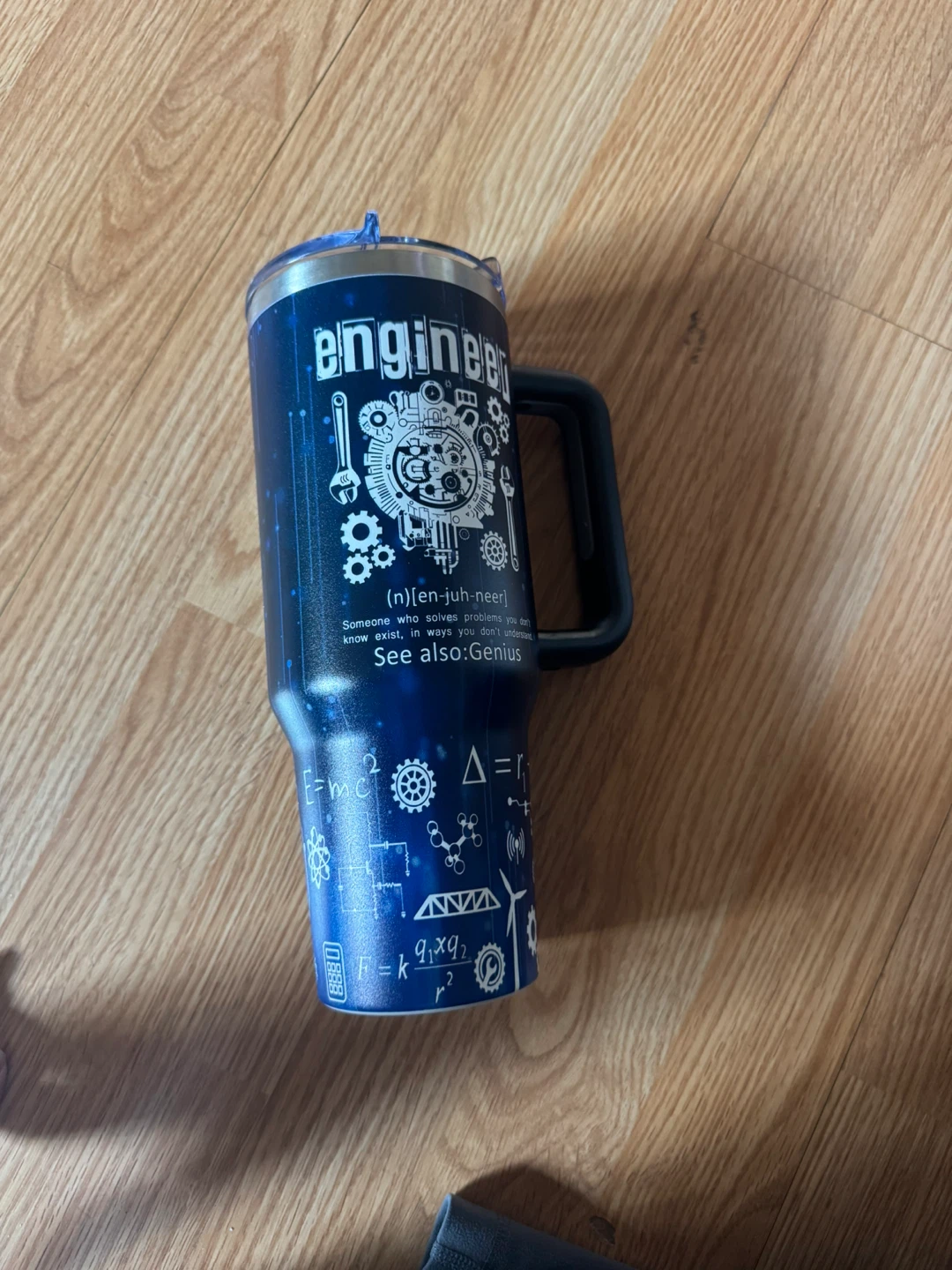 Engineer Tumbler with Handle