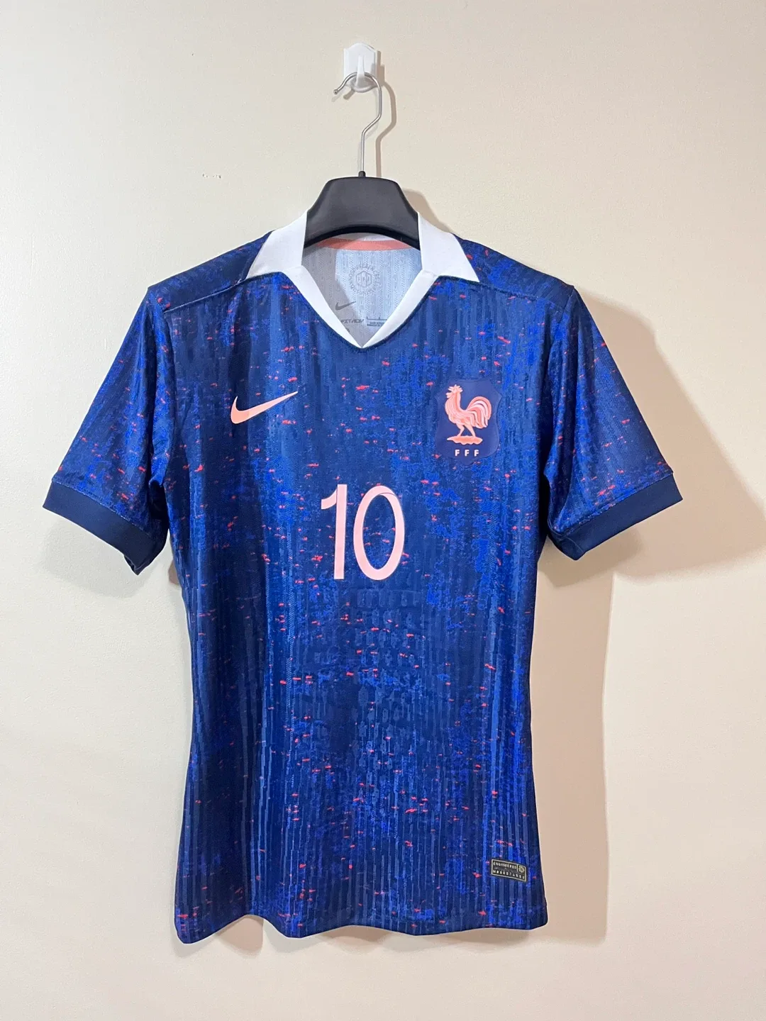 Nike France Mbappe #10 Soccer Jersey thumbnail