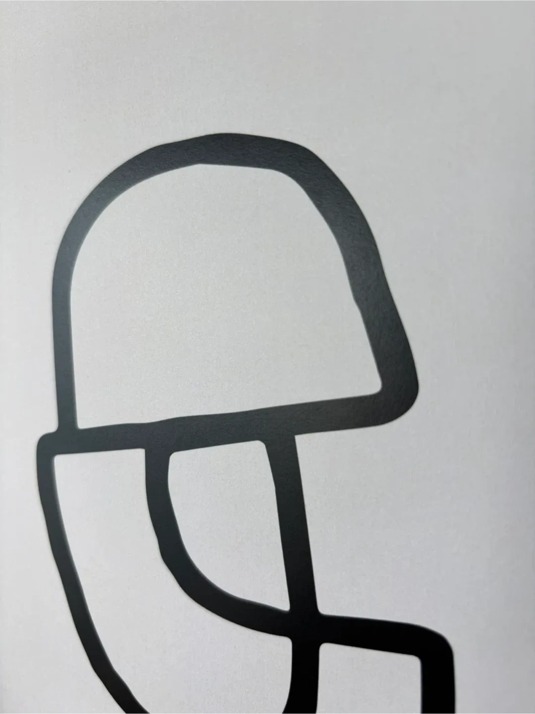 Set of 2 Art Prints: 8.5”x11” Artwork - neutral modern design image indicator(3)