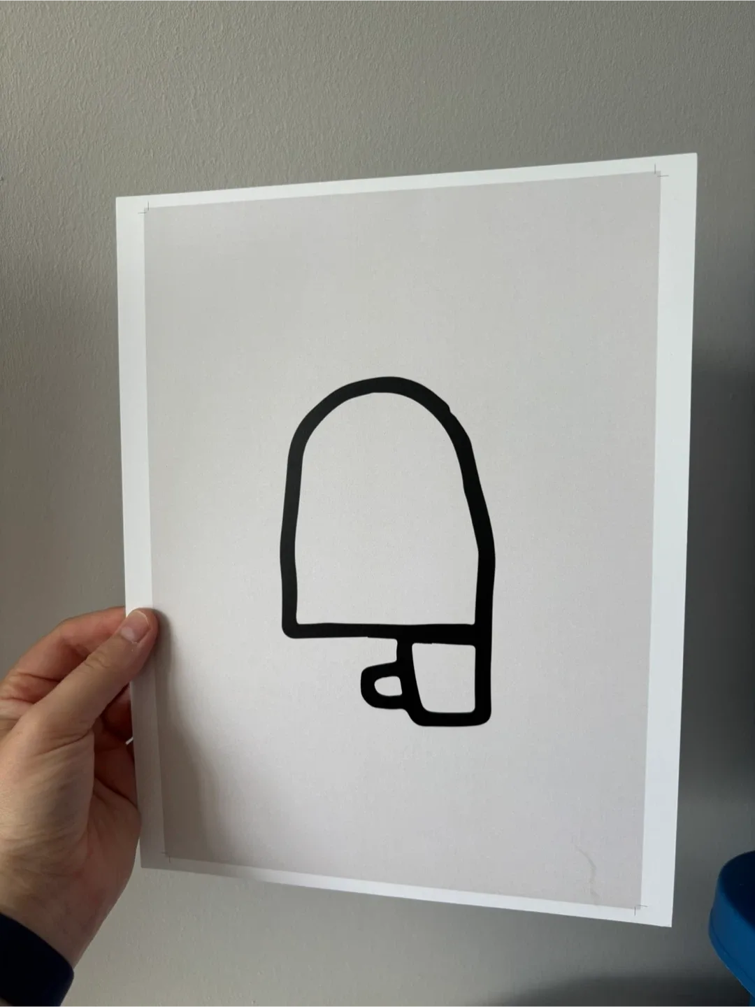 Set of 2 Art Prints: 8.5”x11” Artwork - neutral modern design image indicator(4)