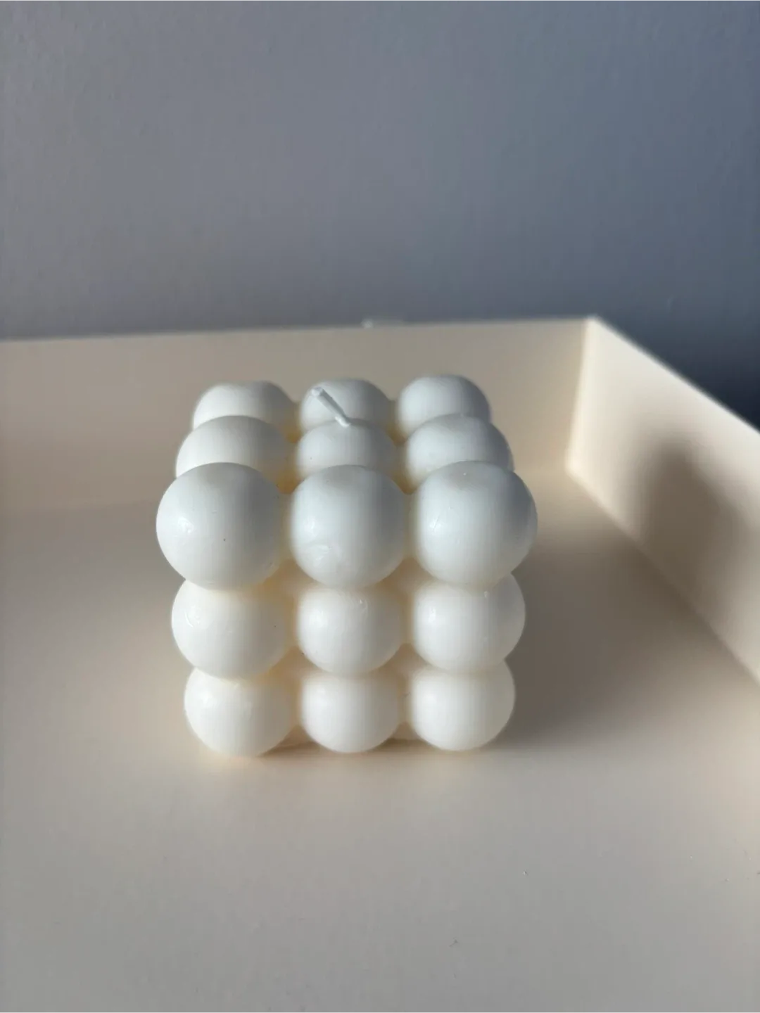Bubble Candle: neutral minimalist home decor thumbnail
