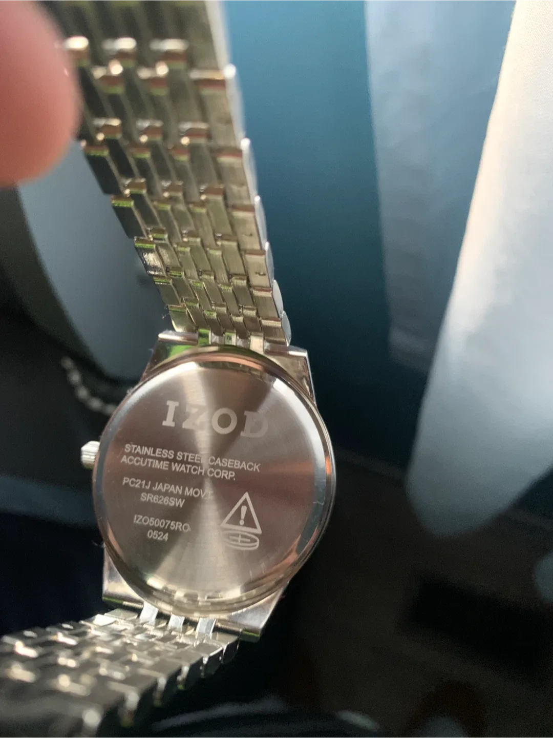 IZOD Stainless Steel Watch with Box image indicator(5)