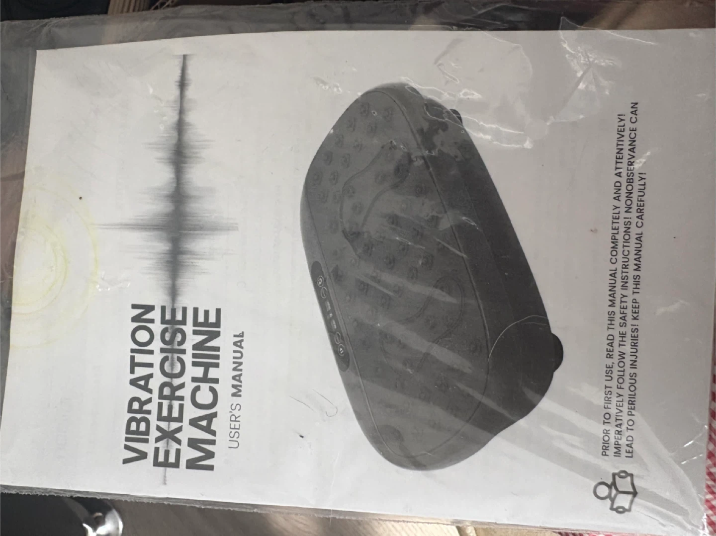 Vibration Exercise Machine w/ Remote - photo 5